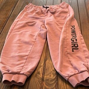 SISLEY PowerGirl Drawstring Sweatpants Joggers Girls 2XL (11-12) XS/S